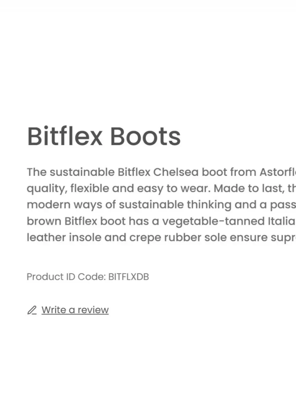 Astorflex SR1 Bitflex Chelsea Boots Brown Leather Men's Size 10 (43)